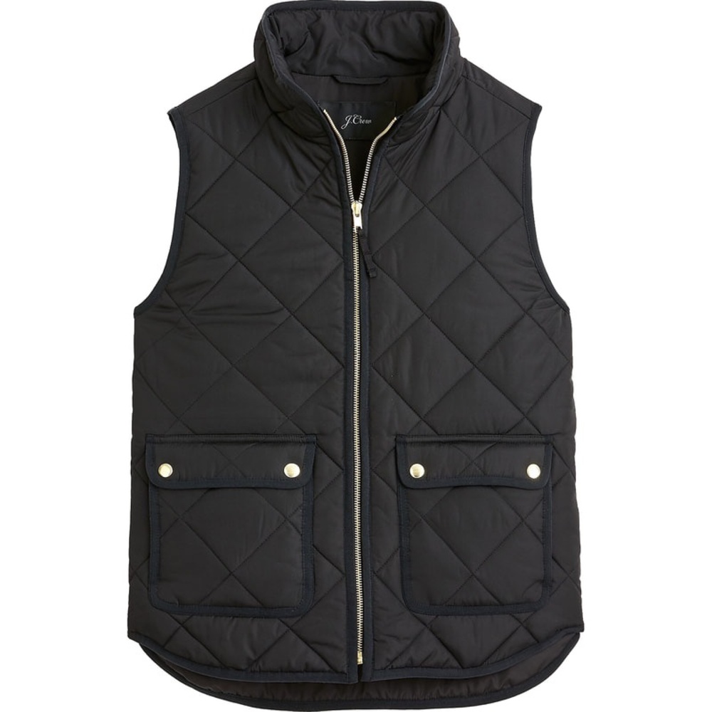J. Crew Excursion Quilted Down Vest